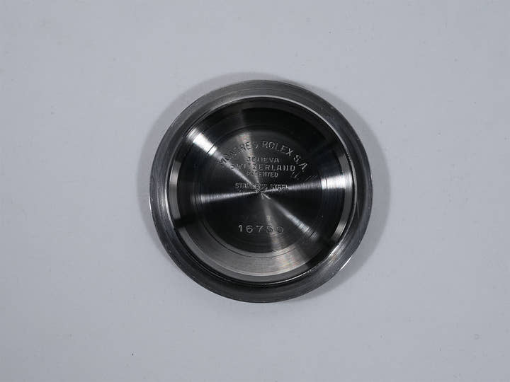 ロレックス GMTマスター Ref.16750 ステンレススチール ブラック文字盤 オイスターブレスレット