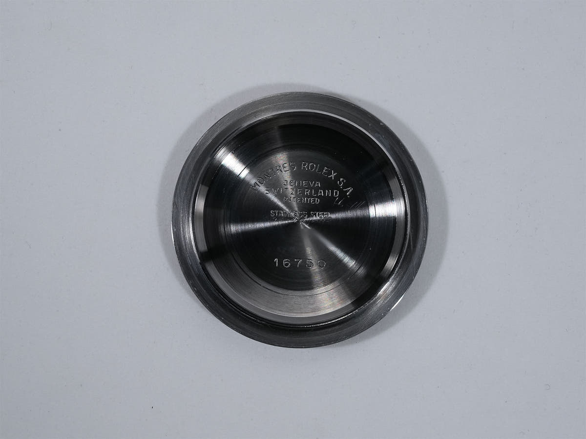 ロレックス GMTマスター Ref.16750 SS ブラック文字盤 中古 ysn9drtt