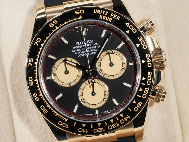 Rolex Daytona Ref.126518LN 18KYG Black x Champagne Dial Good Condition jdko3fku