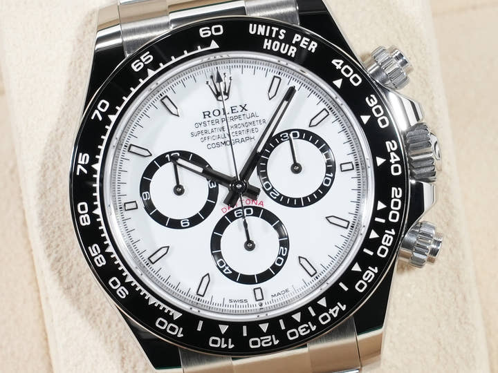 ロレックス デイトナ Ref.126500LN ステンレススチール ホワイト文字盤