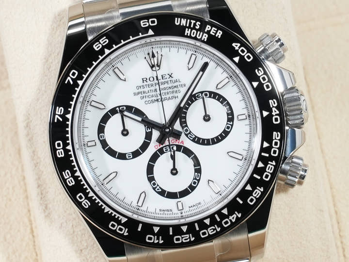 ロレックス デイトナ Ref.126500LN ステンレススチール ホワイト文字盤