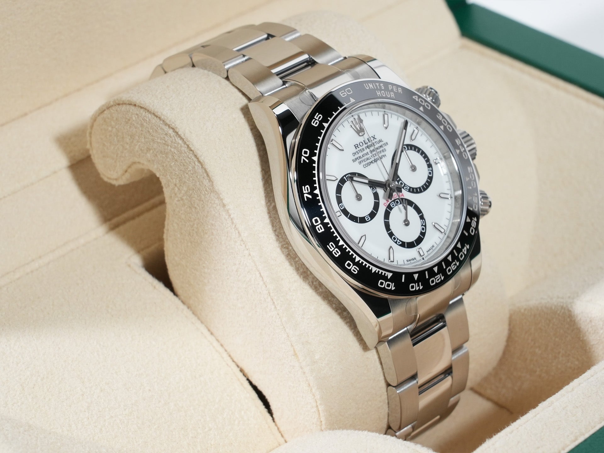 ロレックス デイトナ Ref.126500LN SS ホワイト文字盤 未使用 58amvgzw