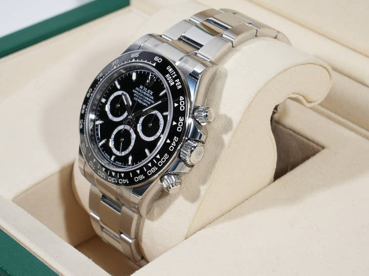 ロレックス デイトナ Ref.126500LN ステンレススチール ブラック文字盤