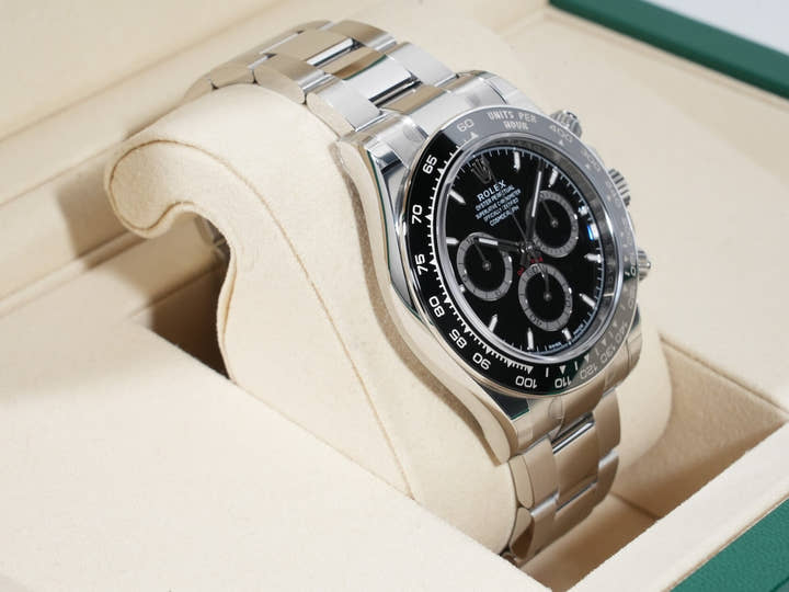 ロレックス デイトナ Ref.126500LN ステンレススチール ブラック文字盤