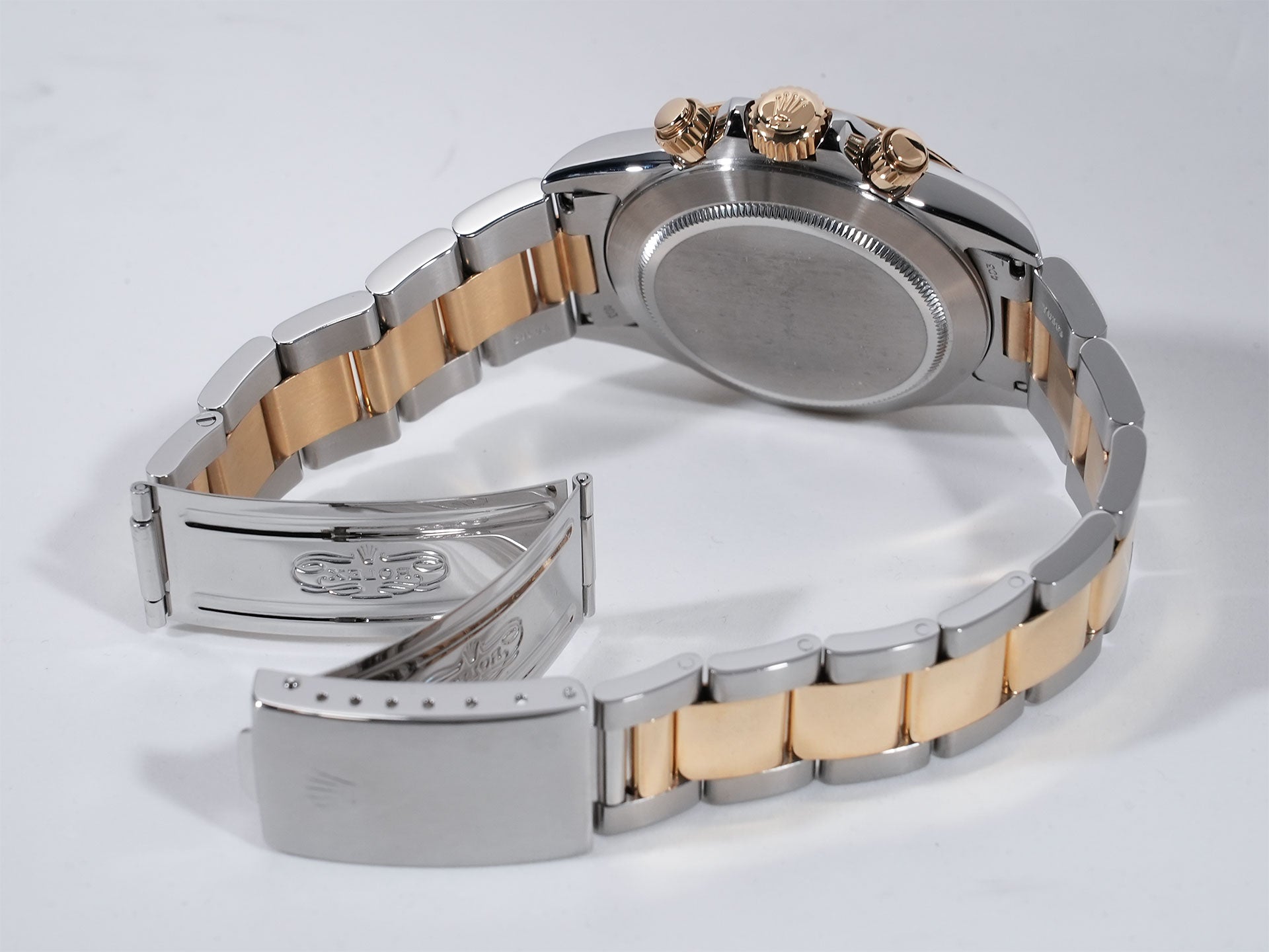 ロレックス デイトナ エルプリメロ Ref.16523G SS/YG ブラック文字盤 美中古 ta6ojksu