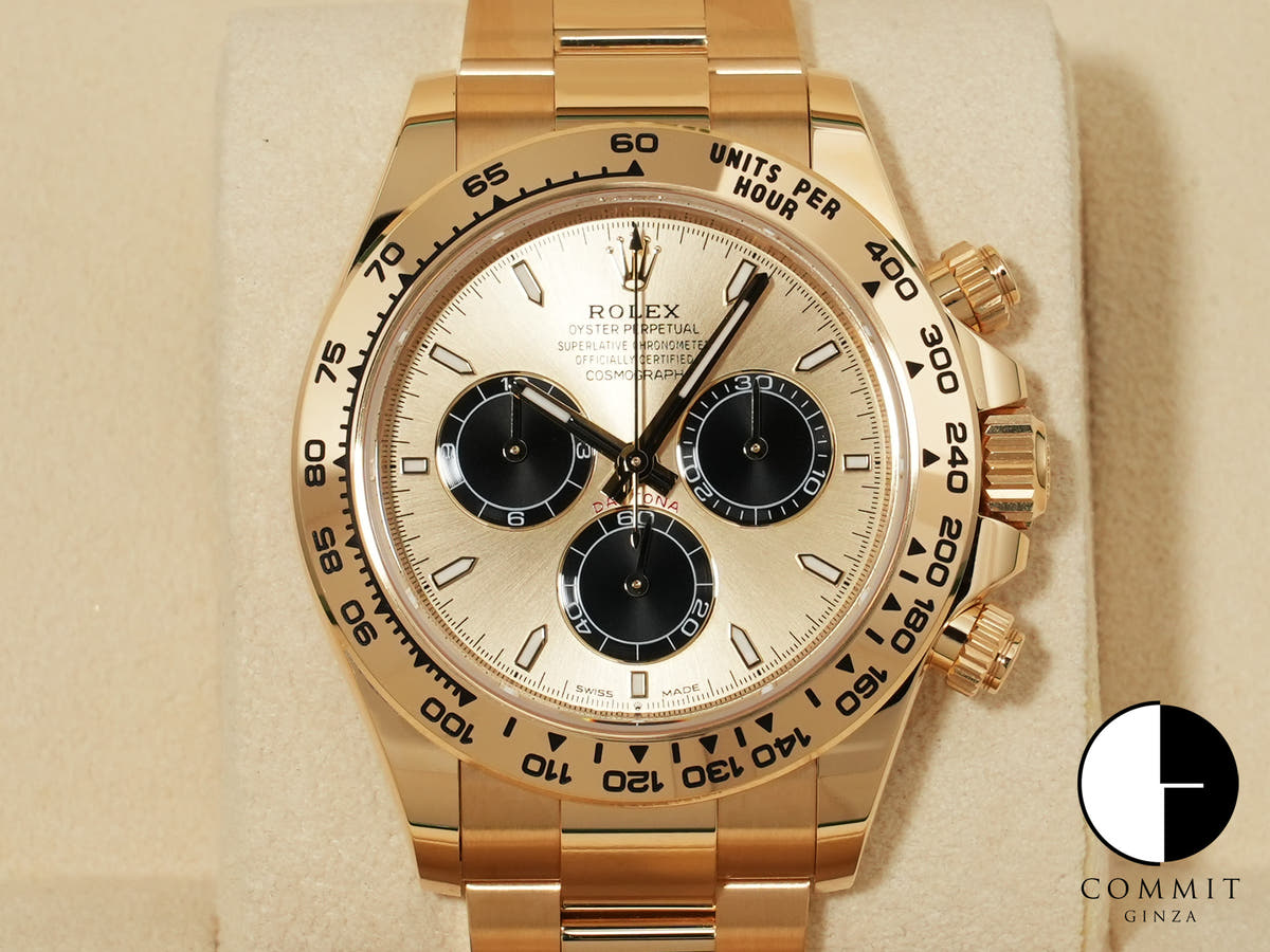 Rolex Daytona Ref.126508 18KYG Golden x Bright Black Dial Good Condition gfransc8
