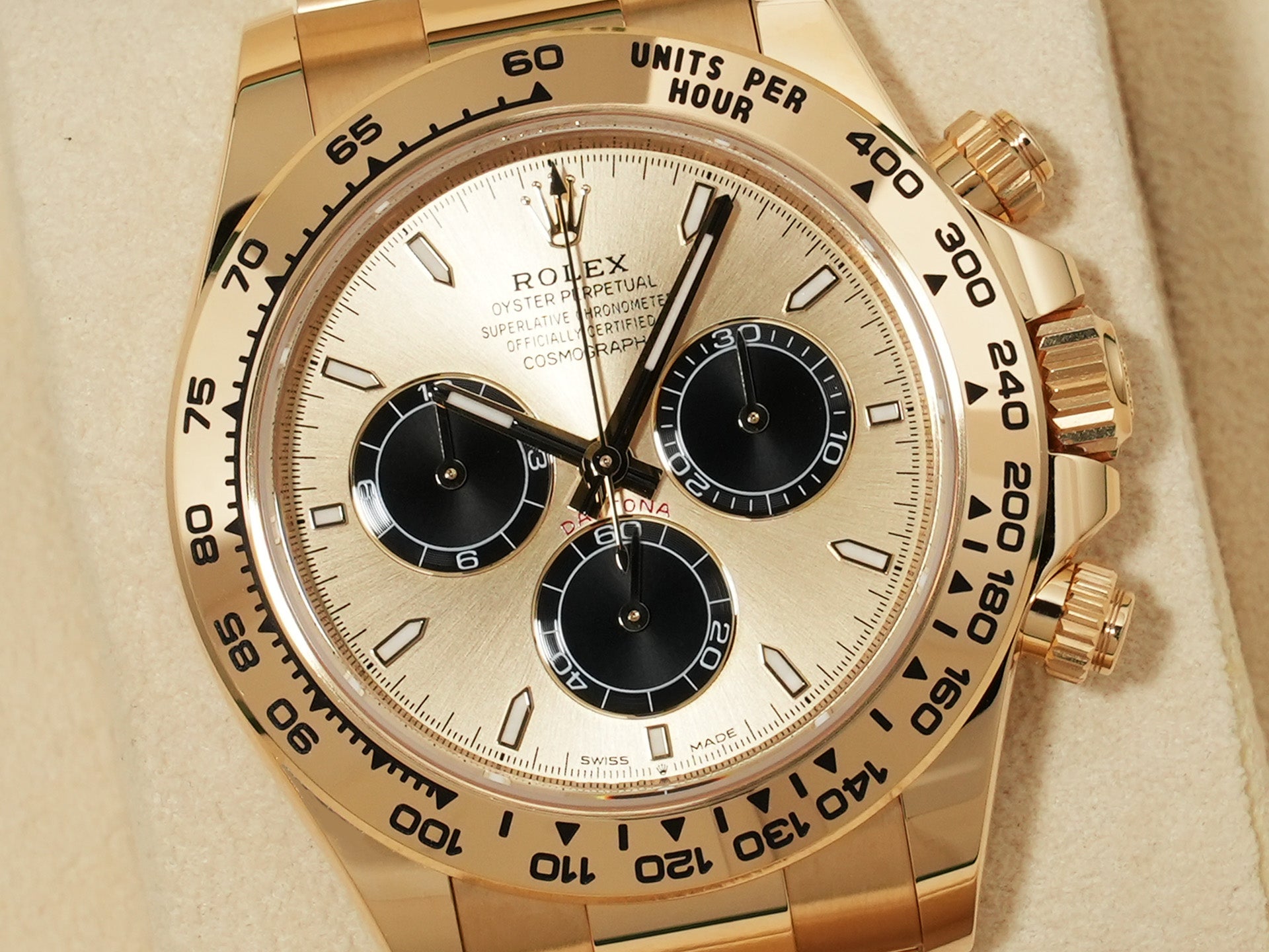 Rolex Daytona Ref.126508 18KYG Golden x Bright Black Dial Good Condition gfransc8