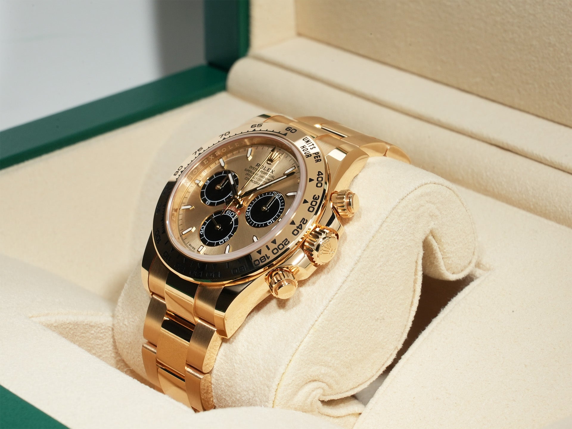 Rolex Daytona Ref.126508 18KYG Golden x Bright Black Dial Good Condition gfransc8