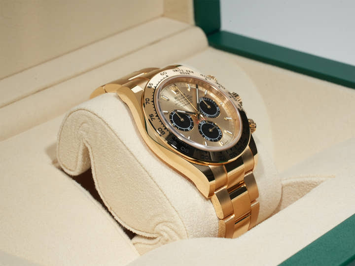 Rolex Daytona Ref.126508 18KYG Golden x Bright Black Dial Good Condition gfransc8