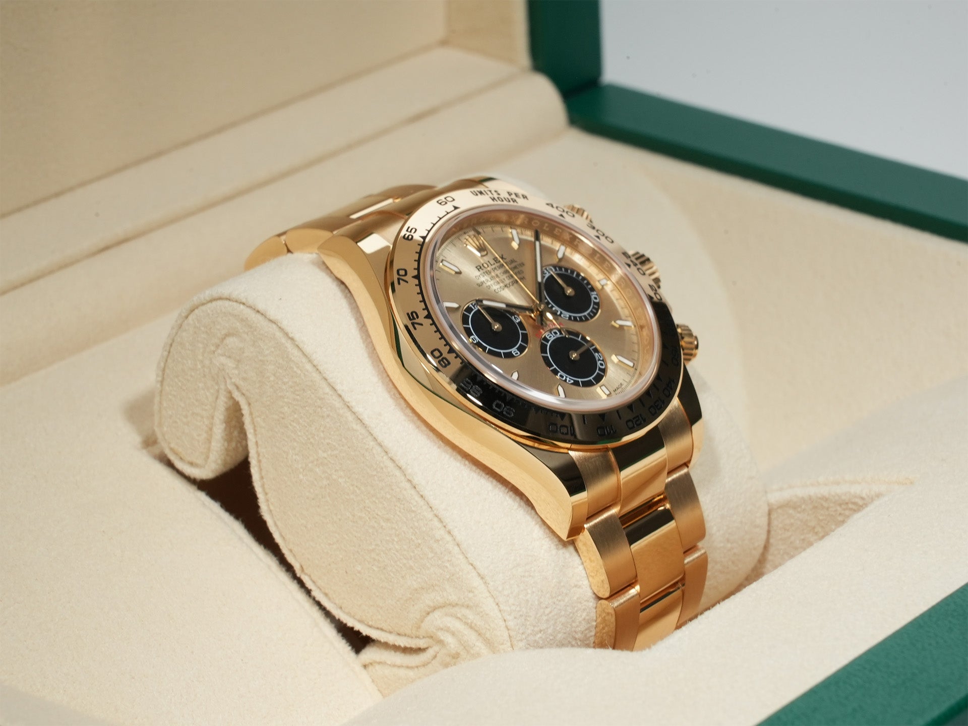 Rolex Daytona Ref.126508 18KYG Golden x Bright Black Dial Good Condition gfransc8