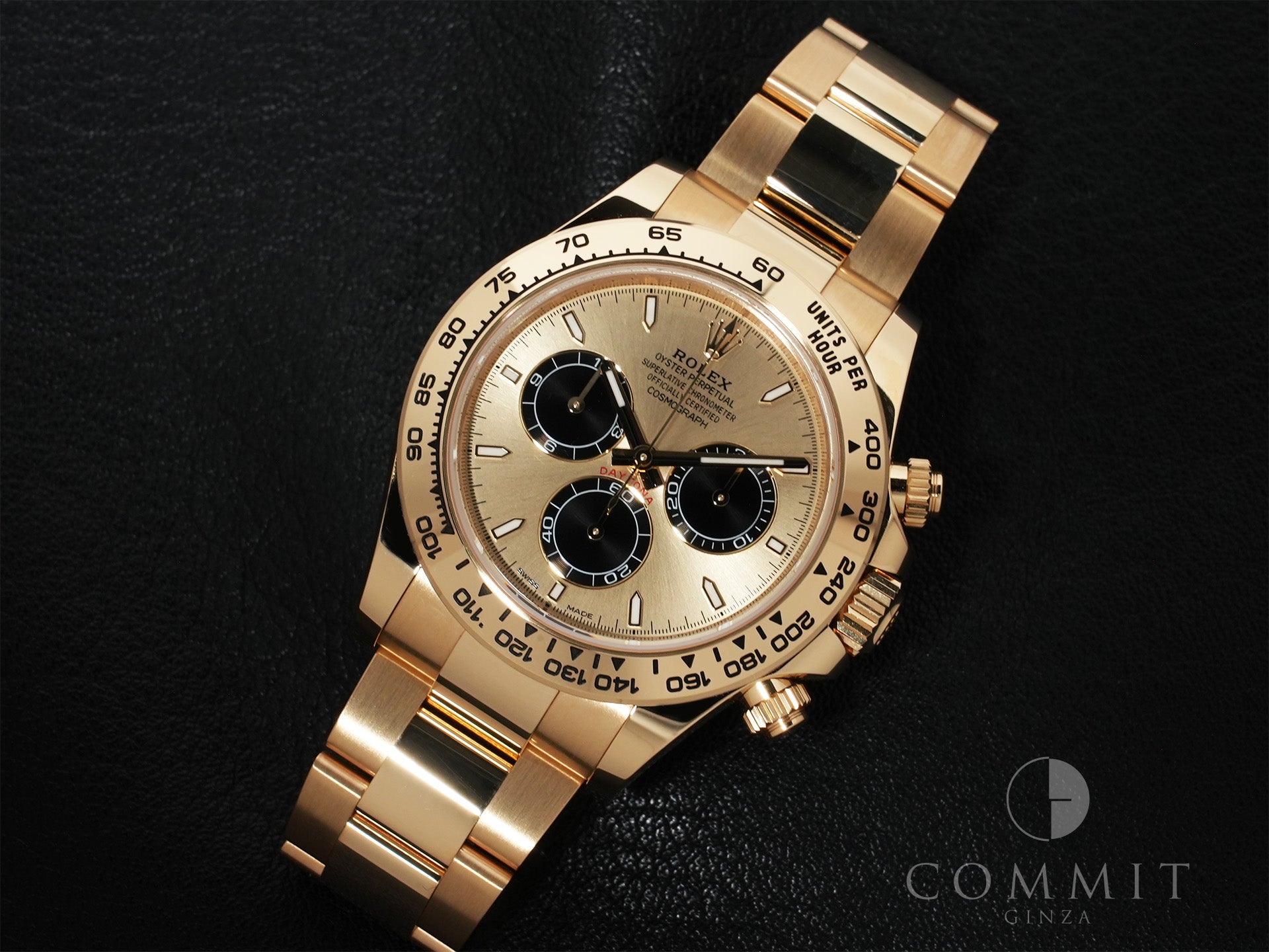 Rolex Daytona Ref.126508 18KYG Golden x Bright Black Dial Good Condition gfransc8