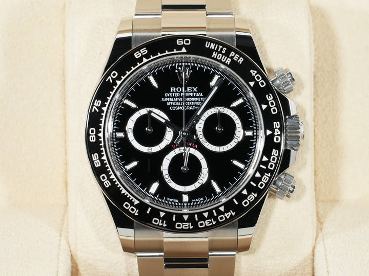 ロレックス デイトナ Ref.126500LN ステンレススチール ブラック文字盤