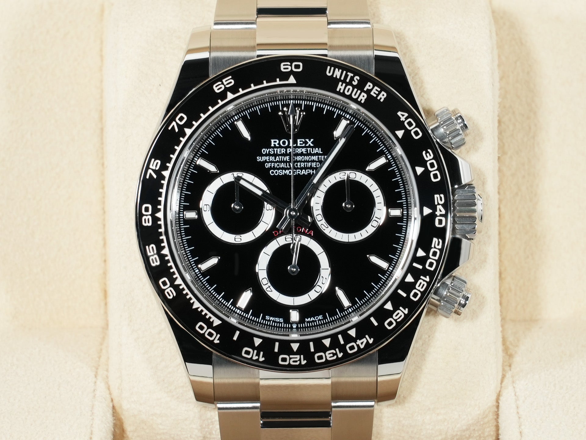 ロレックス デイトナ Ref.126500LN SS ブラック文字盤 美品 brxe3t44