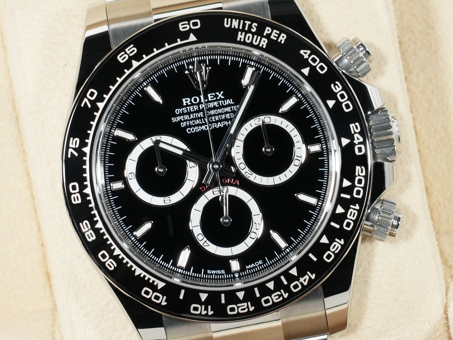 ロレックス デイトナ Ref.126500LN ステンレススチール ブラック文字盤