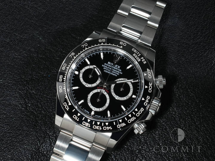 ロレックス デイトナ Ref.126500LN ステンレススチール ブラック文字盤