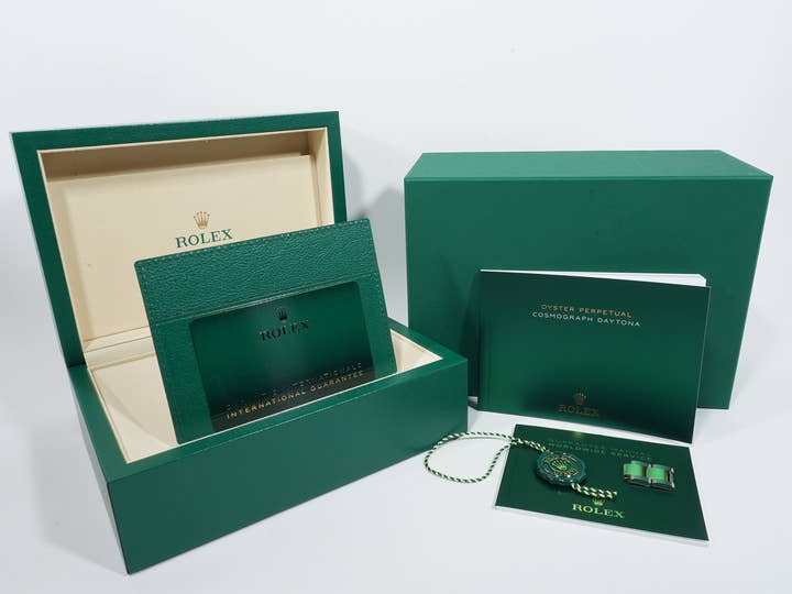 ロレックス デイトナ Ref.126503G ステンレススチール/イエローゴールド ブラックxゴールデンx8Pダイヤ文字盤