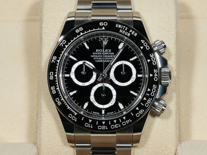 ロレックス デイトナ Ref.126500LN ステンレススチール ブラック文字盤