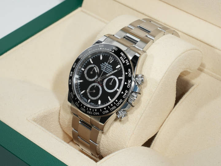 ロレックス デイトナ Ref.126500LN ステンレススチール ブラック文字盤