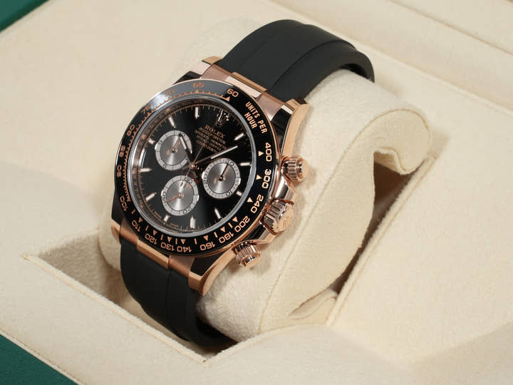 Rolex Daytona Ref.126515LN 18KERG Bright Black x Sand Dust Dial Good Condition Pre-Owned 83ibidwu