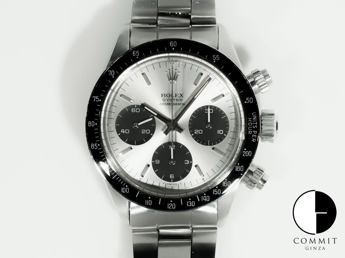 Rolex Daytona Ref.6263 SS Silver Dial Used nveb4kus