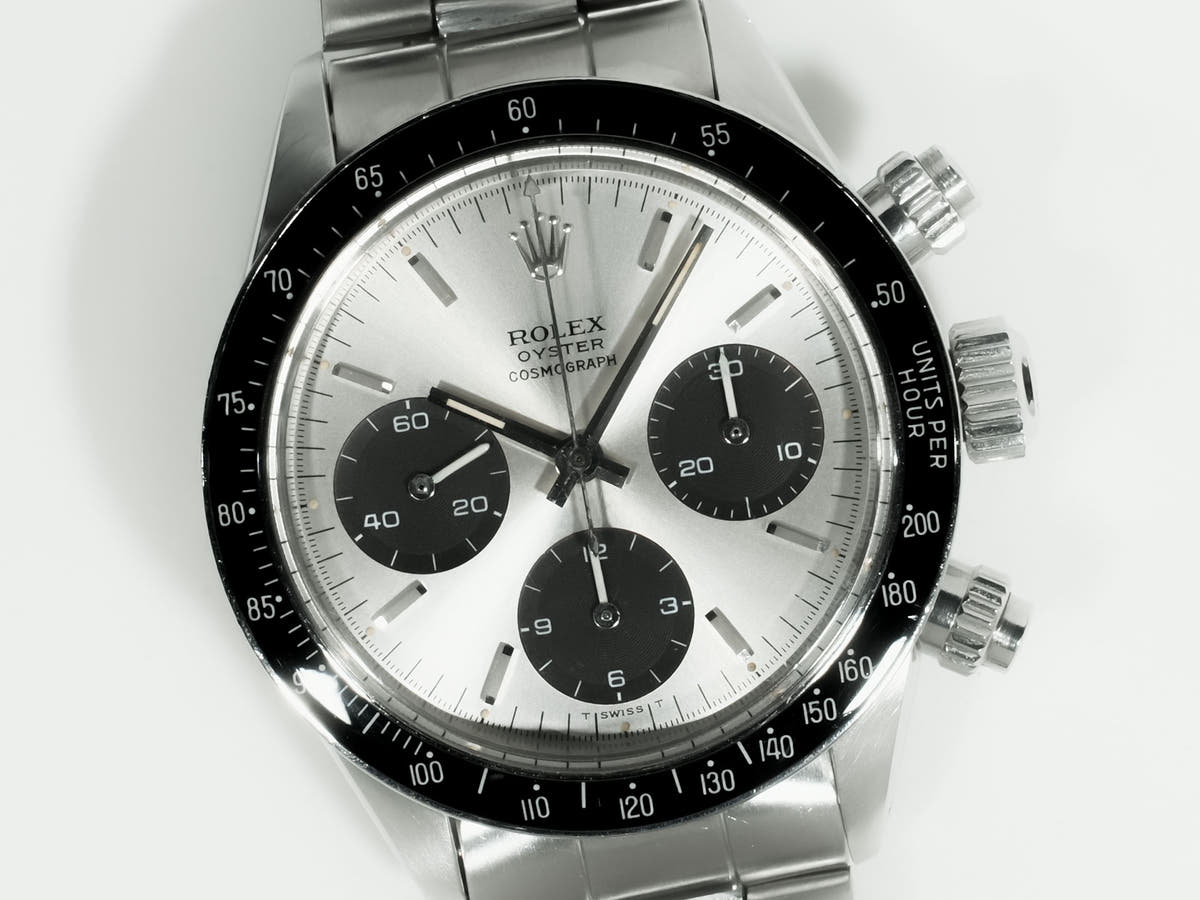 Rolex Daytona Ref.6263 SS Silver Dial Used nveb4kus