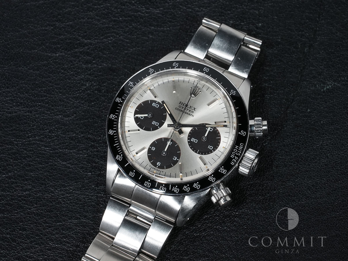 Rolex Daytona Ref.6263 SS Silver Dial Used nveb4kus