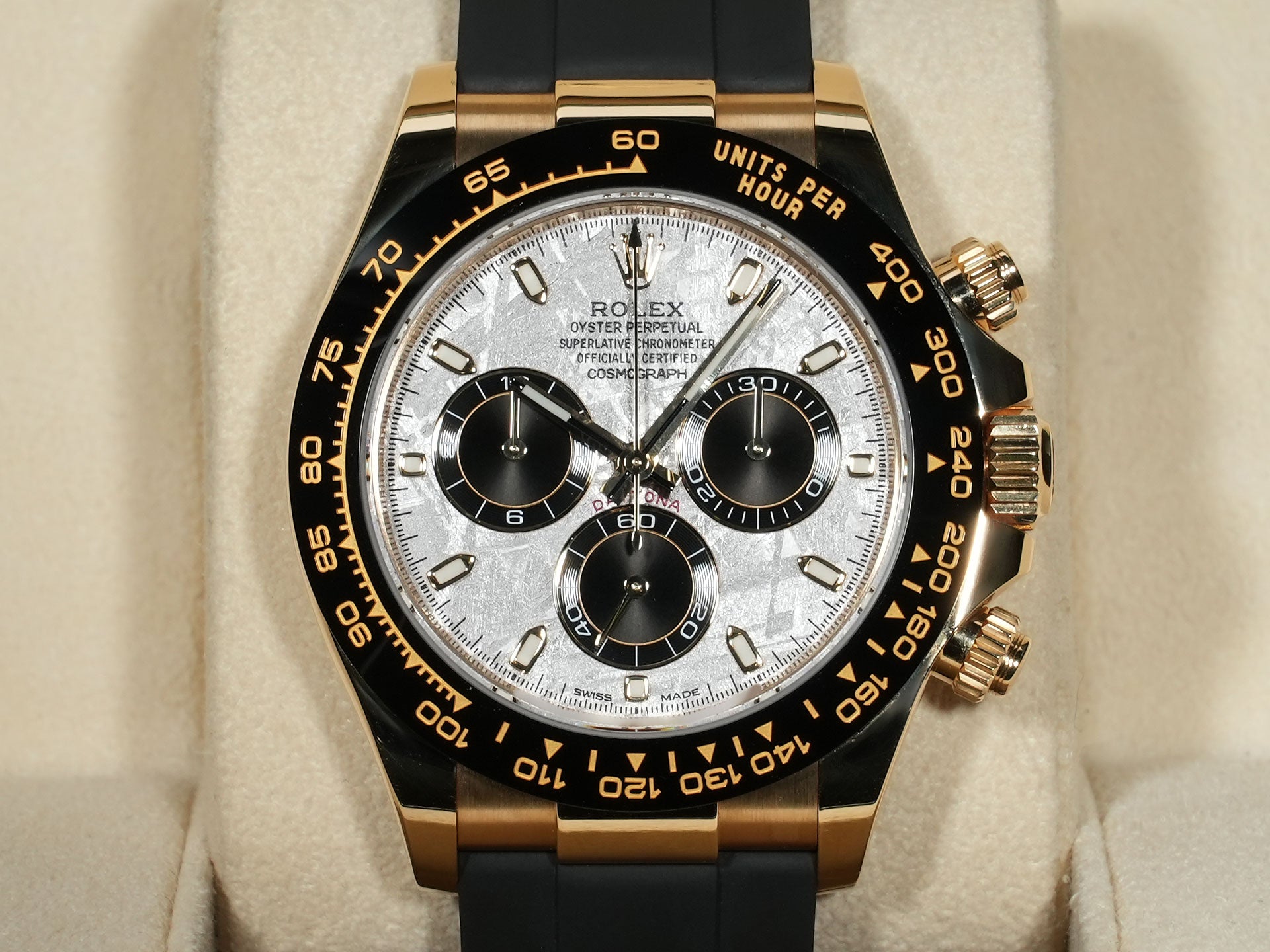 ロレックス デイトナ Ref.116518LN 18KYG メテオライト文字盤 中古 b4m9ebu6