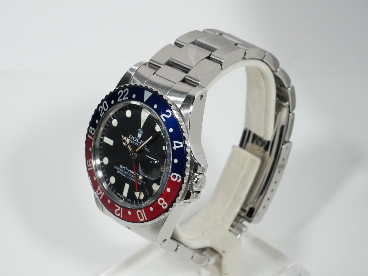 ロレックス GMTマスター Ref.16750 SS ブラック文字盤 中古 ysn9drtt