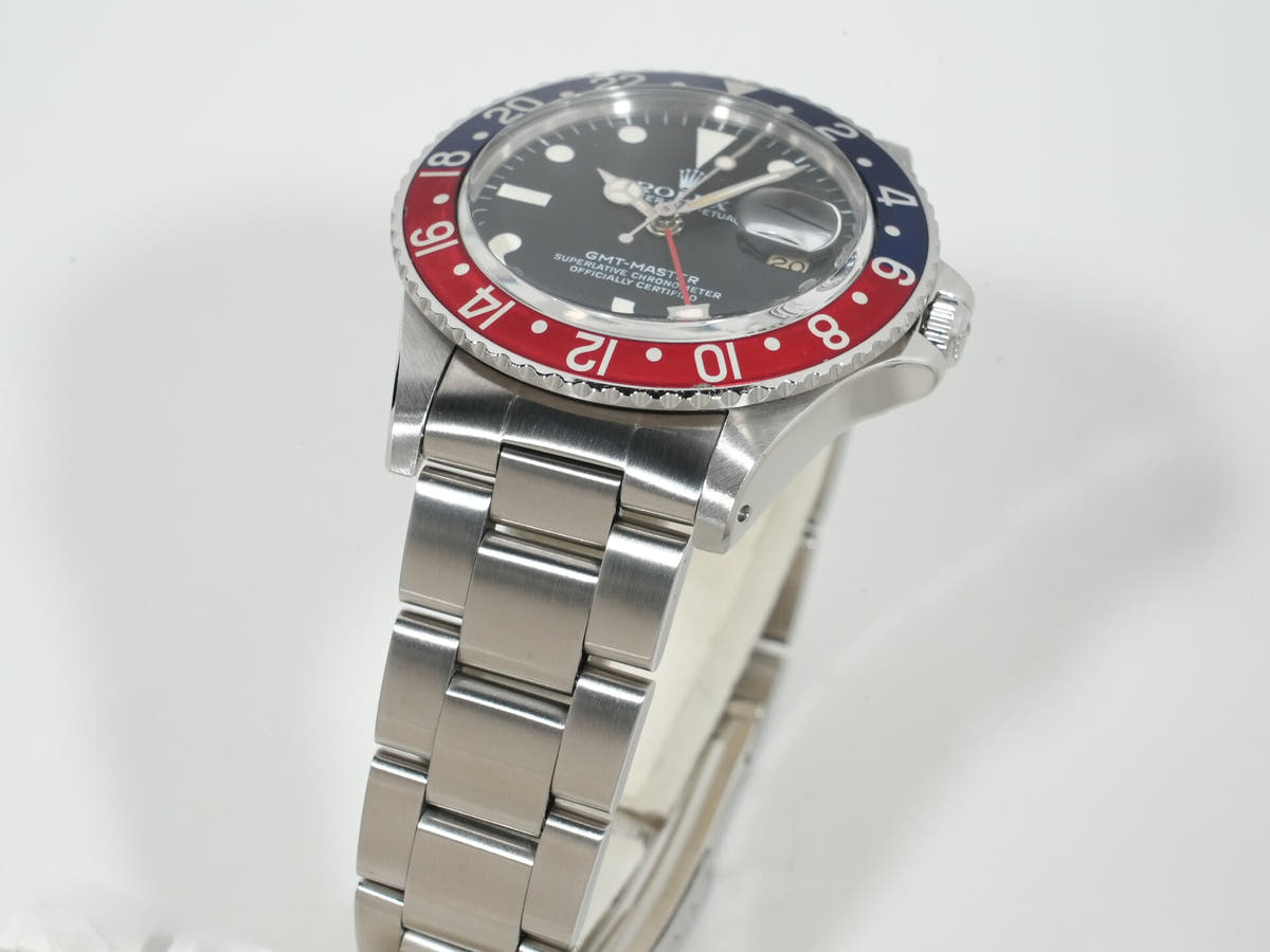ロレックス GMTマスター Ref.16750 SS ブラック文字盤 中古 ysn9drtt