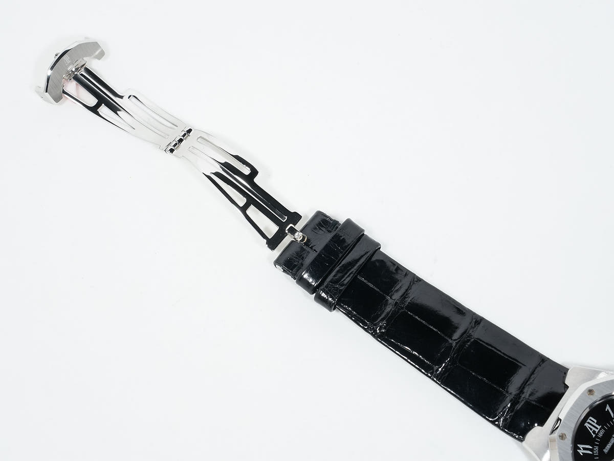 Audemars Piguet Royal Oak Ref.14800PT.OO.D001CR.01.SP PT Black Dial Good Condition Used ucztu3zq