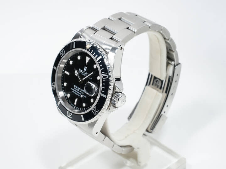 Rolex Submariner Date Ref.16610 SS Black Dial Used tubemue4