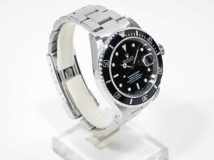 Rolex Submariner Date Ref.16610 SS Black Dial Used tubemue4