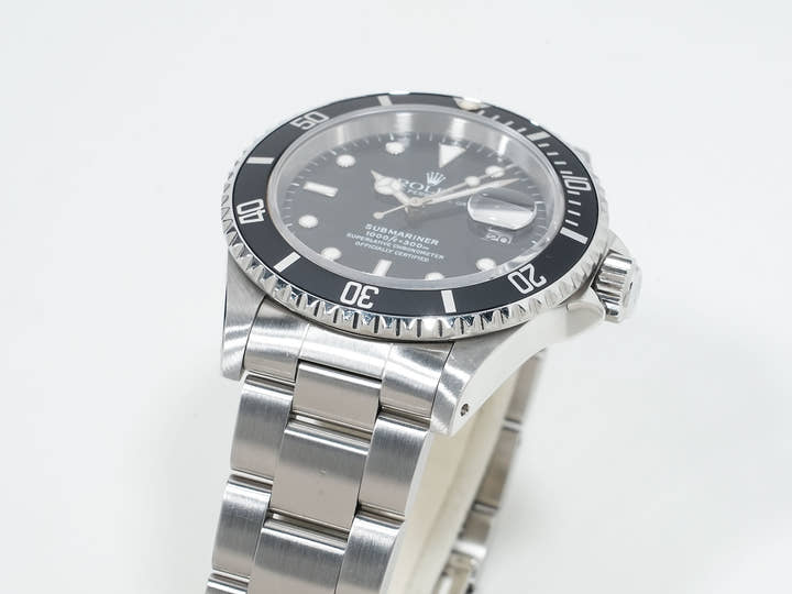 Rolex Submariner Date Ref.16610 SS Black Dial Used tubemue4
