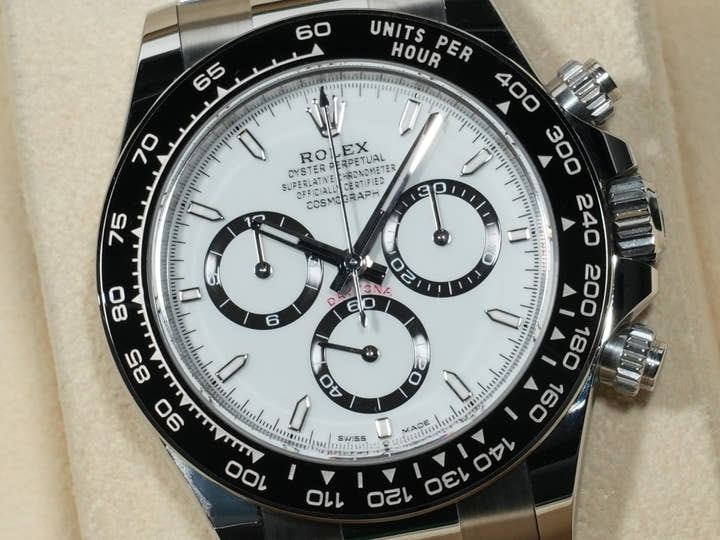 ロレックス デイトナ Ref.126500LN ステンレススチール ホワイト文字盤