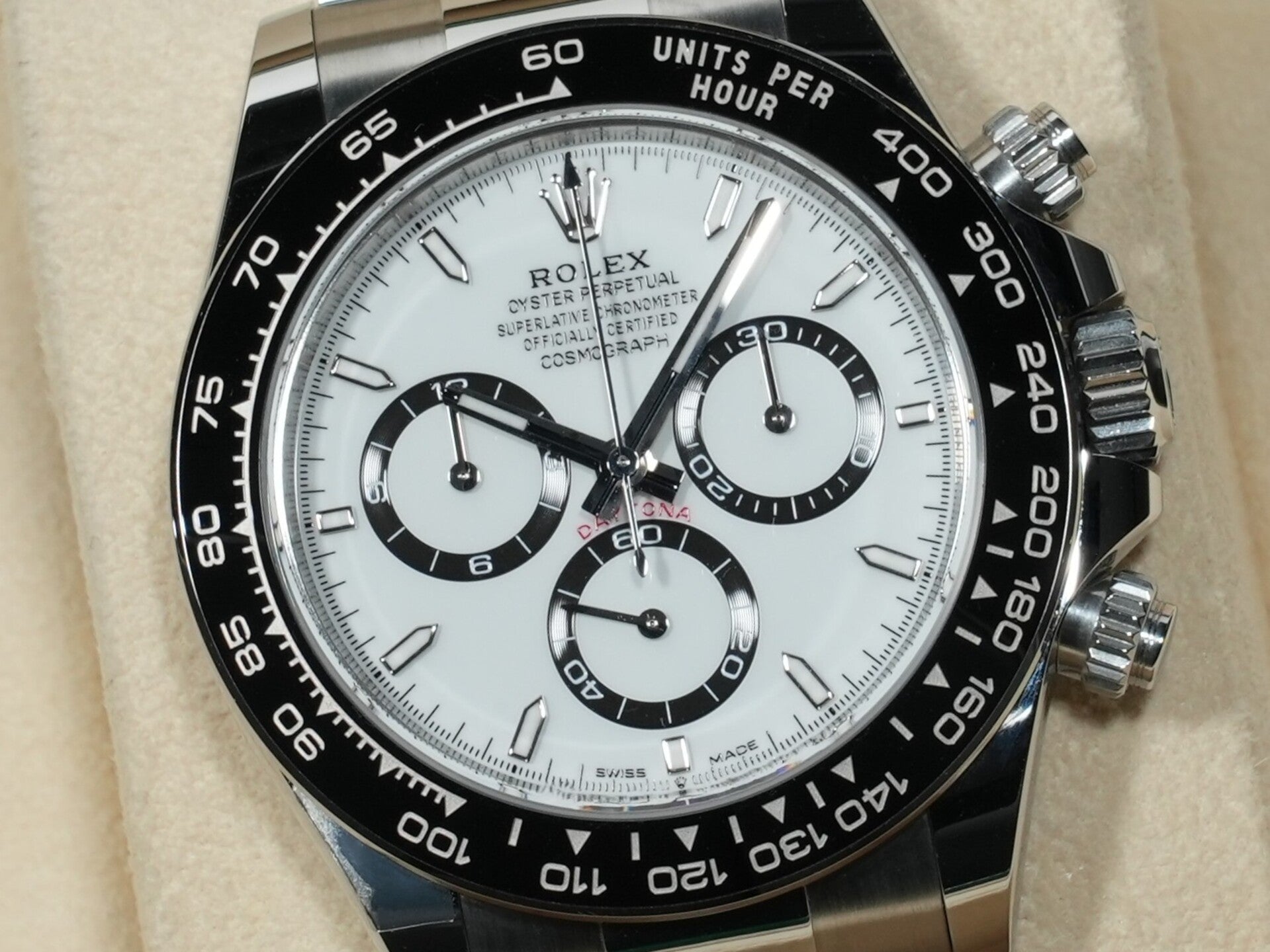 ロレックス デイトナ Ref.126500LN ステンレススチール ホワイト文字盤