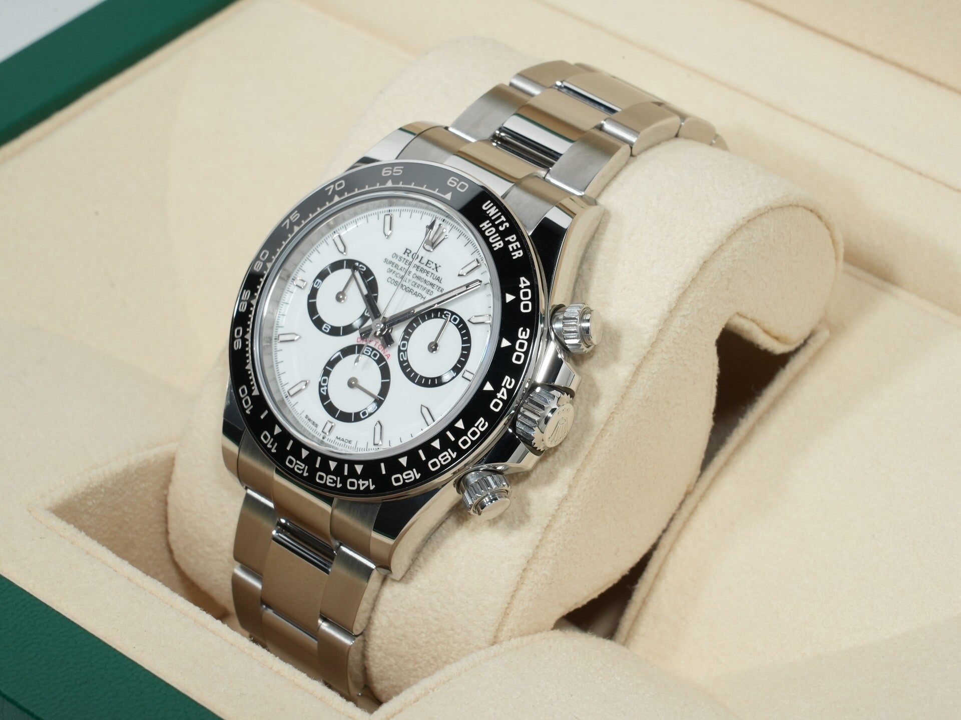 ロレックス デイトナ Ref.126500LN ステンレススチール ホワイト文字盤