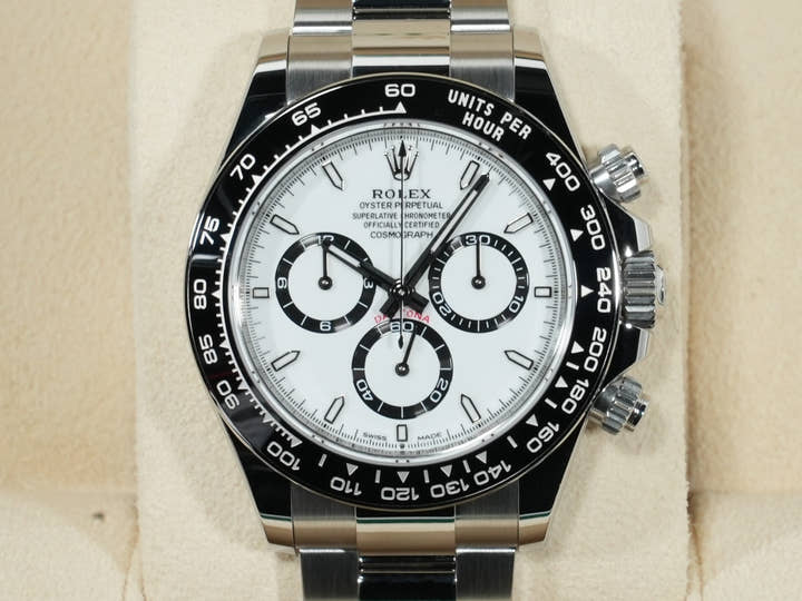 ロレックス デイトナ Ref.126500LN ステンレススチール ホワイト文字盤