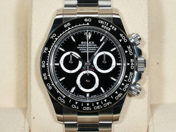 ロレックス デイトナ Ref.126500LN ステンレススチール ブラック文字盤