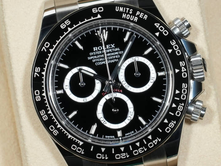 ロレックス デイトナ Ref.126500LN ステンレススチール ブラック文字盤