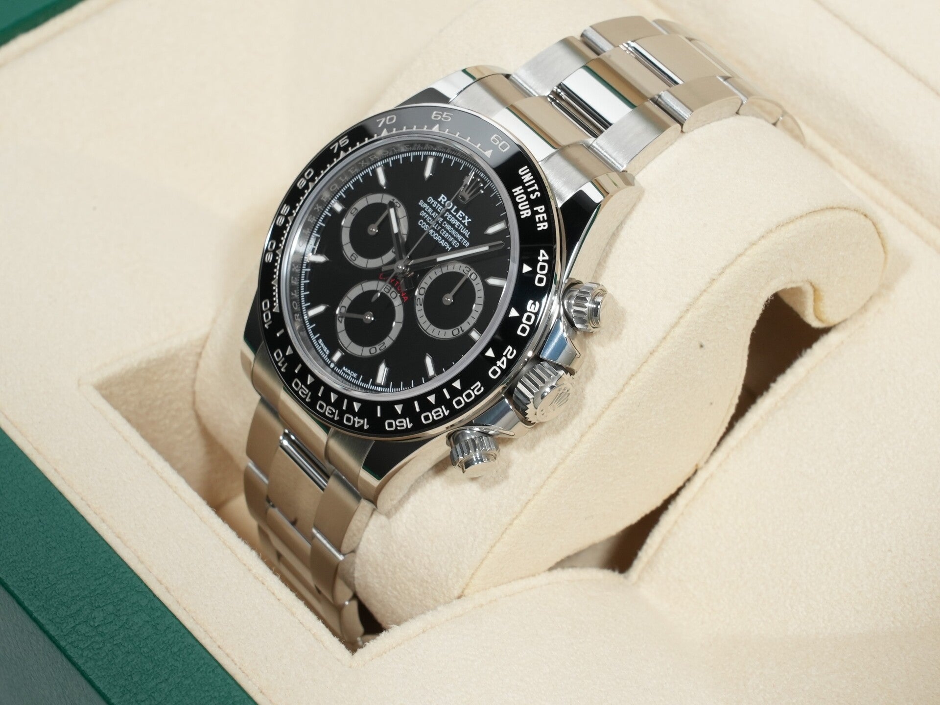 ロレックス デイトナ Ref.126500LN ステンレススチール ブラック文字盤