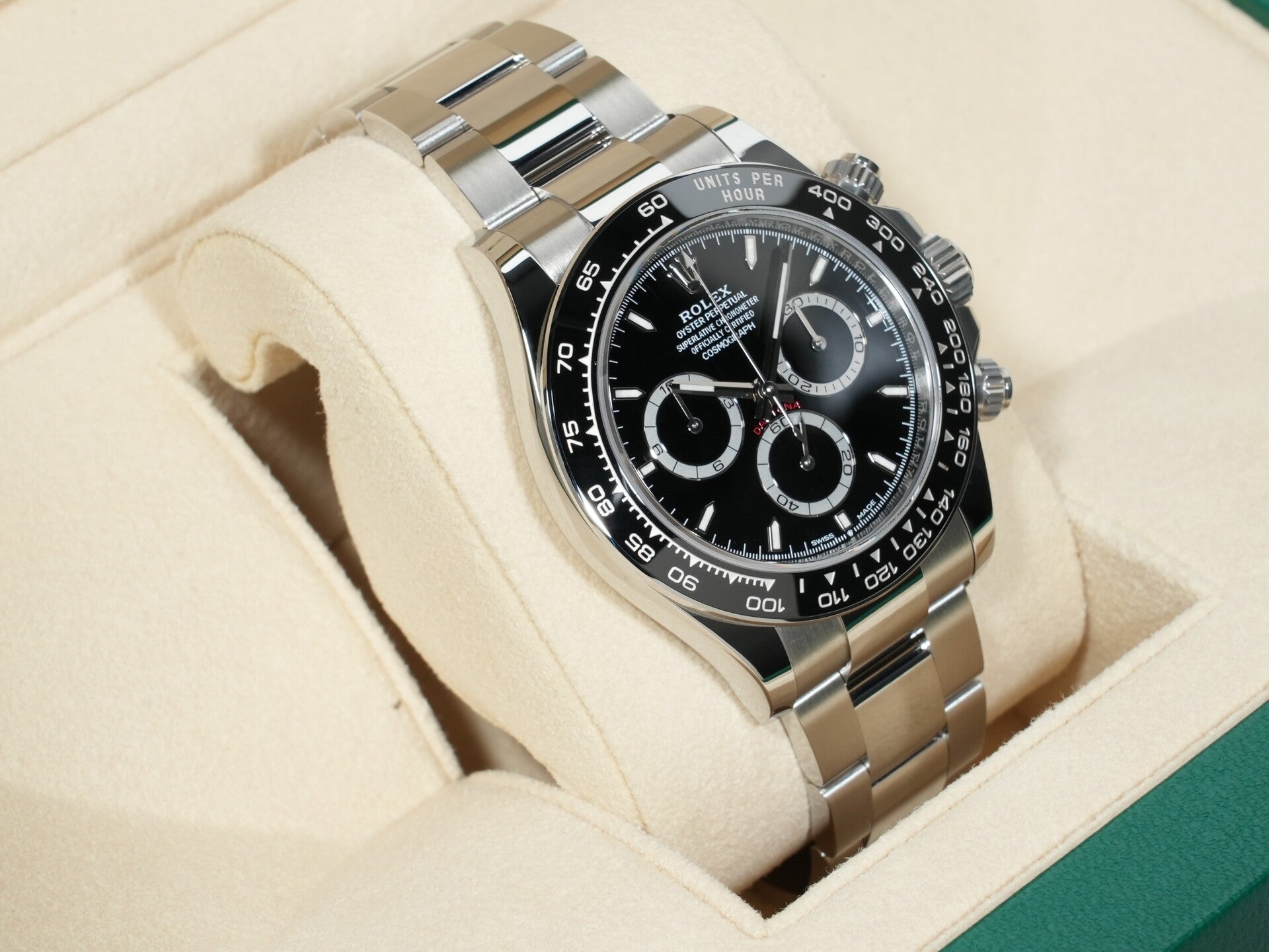 ロレックス デイトナ Ref.126500LN ステンレススチール ブラック文字盤