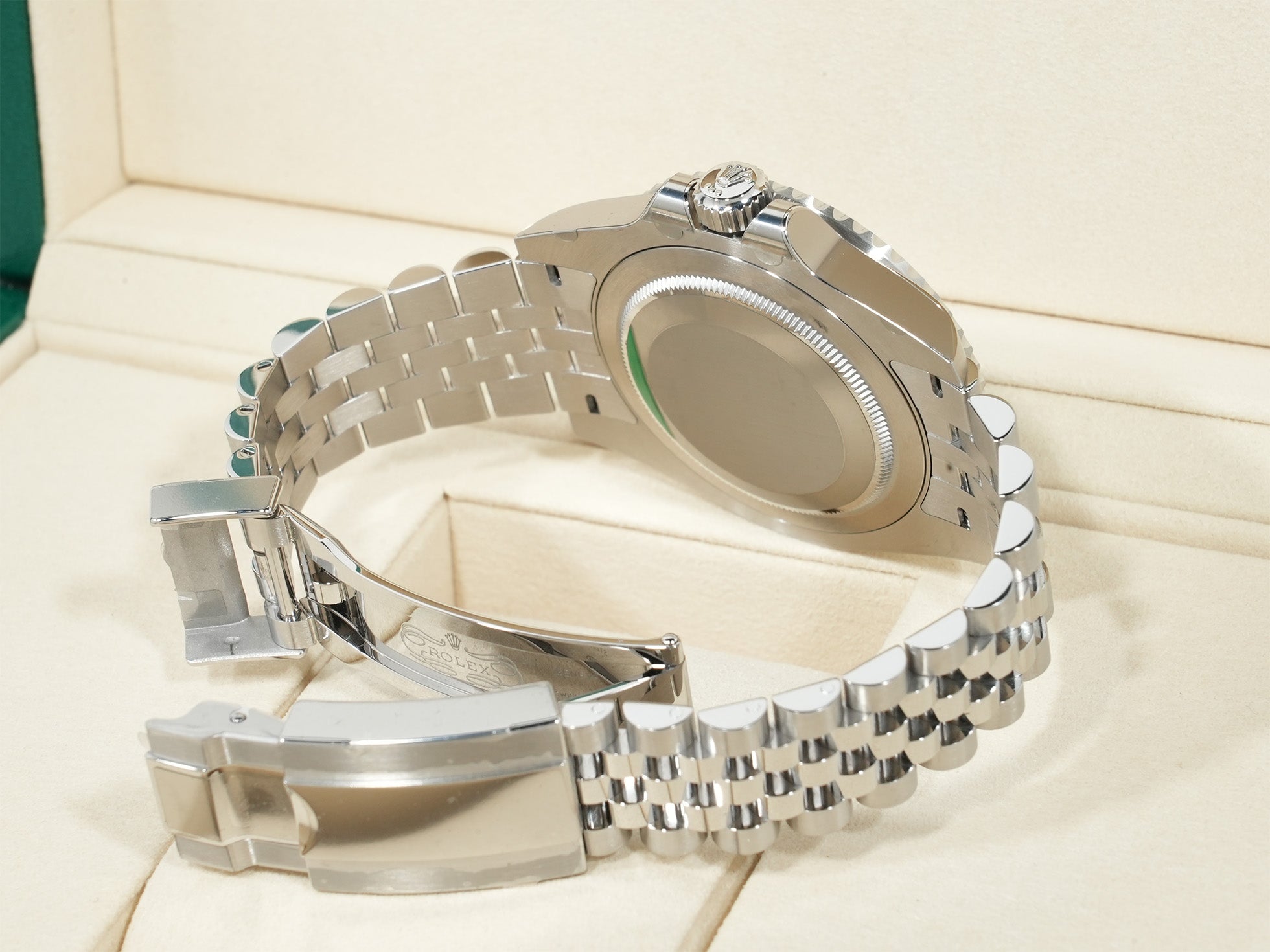 ロレックス GMTマスターII Ref.126710GRNR ステンレススチール ブラック文字盤 ジュビリーブレスレット