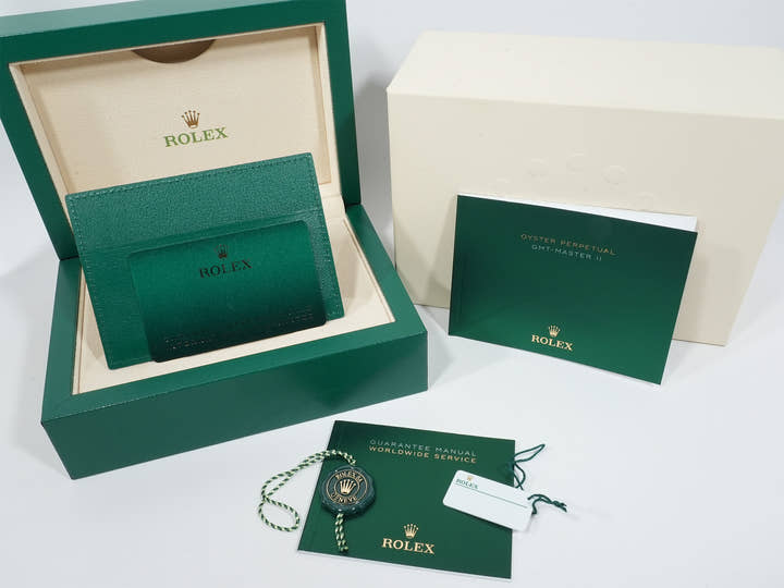 ロレックス GMTマスターII Ref.126710GRNR ステンレススチール ブラック文字盤 オイスターブレスレット