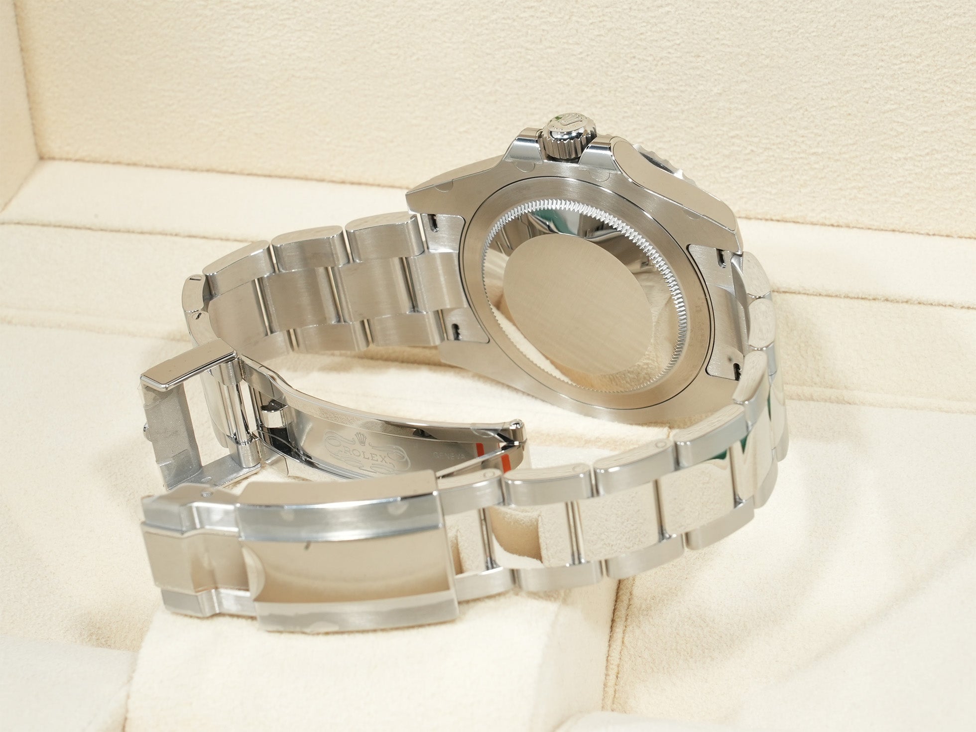 Rolex GMT Master II Ref.126710BLNR SS Black Dial Oyster Bracelet Unused 63gzum42