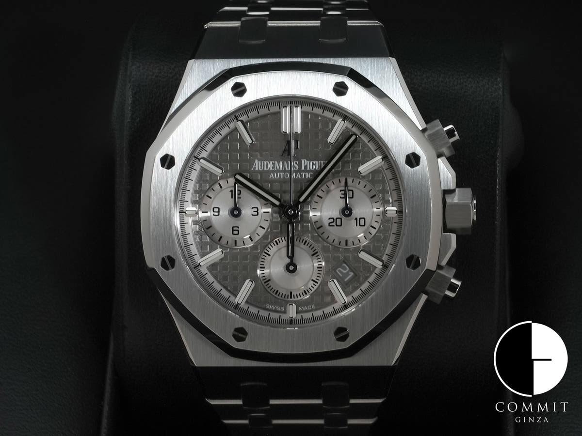 Audemars Piguet Royal Oak Chronograph Ref.26315ST.OO.1256ST.02 SS Grey Dial Good Condition oa2s5h9b