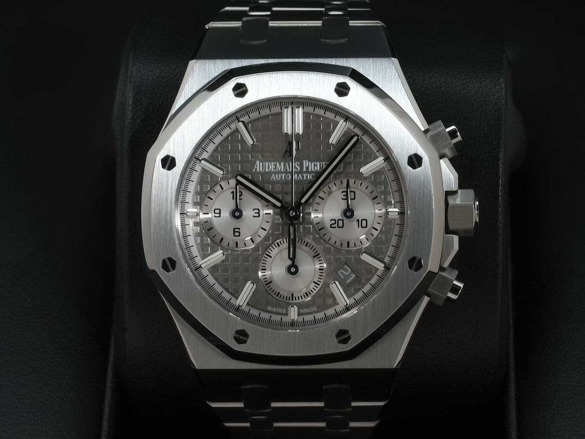 Audemars Piguet Royal Oak Chronograph Ref.26315ST.OO.1256ST.02 SS Grey Dial Good Condition oa2s5h9b