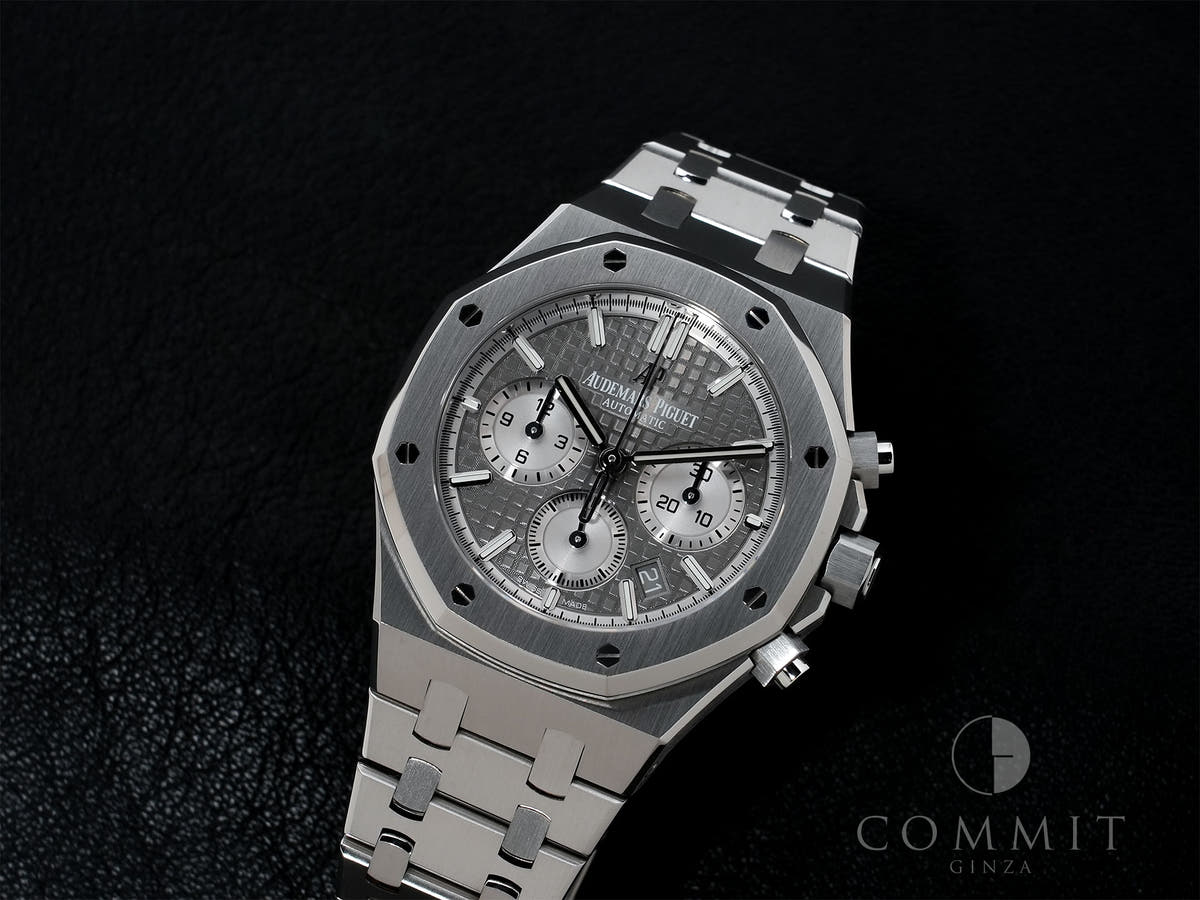 Audemars Piguet Royal Oak Chronograph Ref.26315ST.OO.1256ST.02 SS Grey Dial Good Condition oa2s5h9b