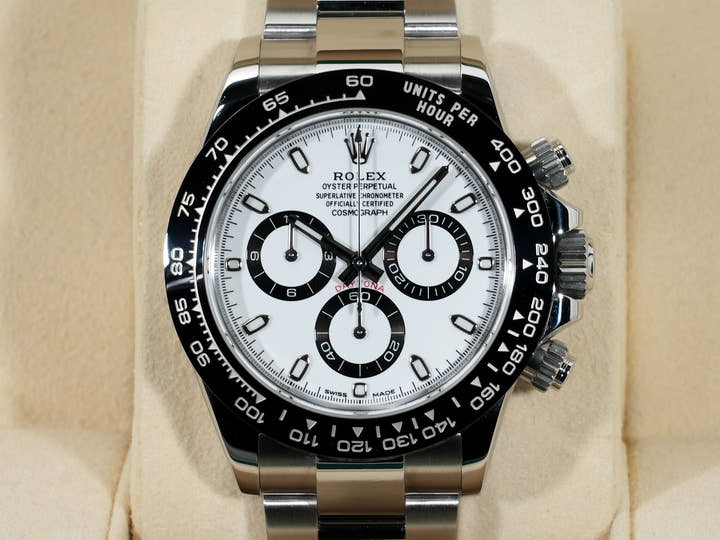 ロレックス デイトナ Ref.116500LN ステンレススチール ホワイト文字盤