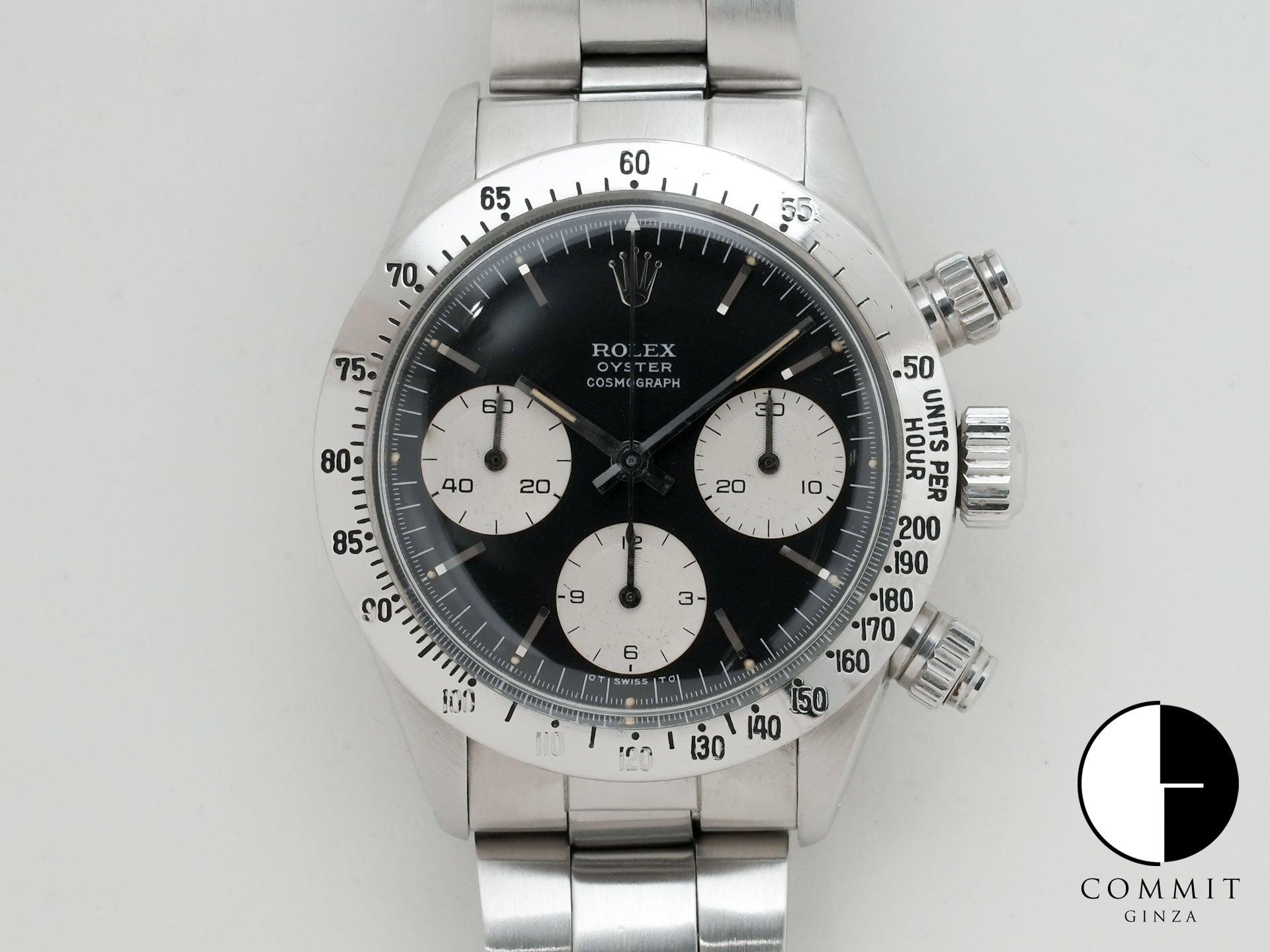 ロレックス デイトナ Ref.6265 SS ブラック文字盤 中古 4byuqkhq