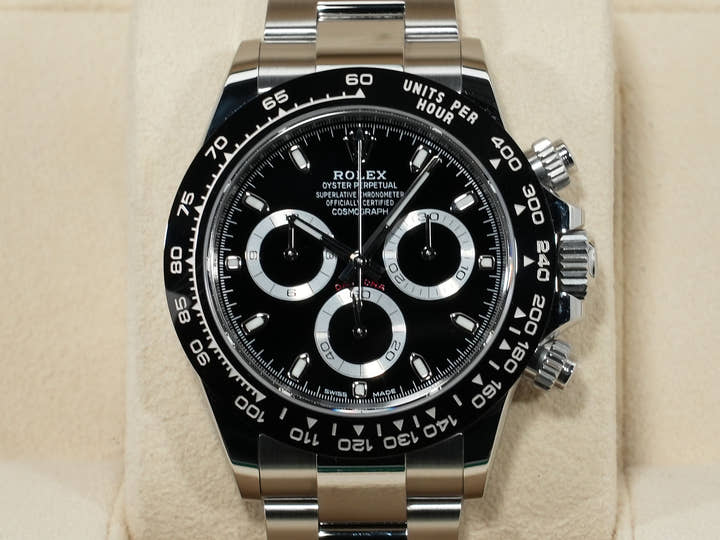 ロレックス デイトナ Ref.116500LN ステンレススチール ブラック文字盤